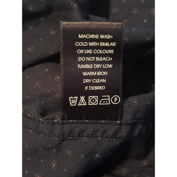 GUC Vintage Cactus Women's Long Sleeve Button Down Blouse Shirt Top Size Medium - Picture 6 of 7